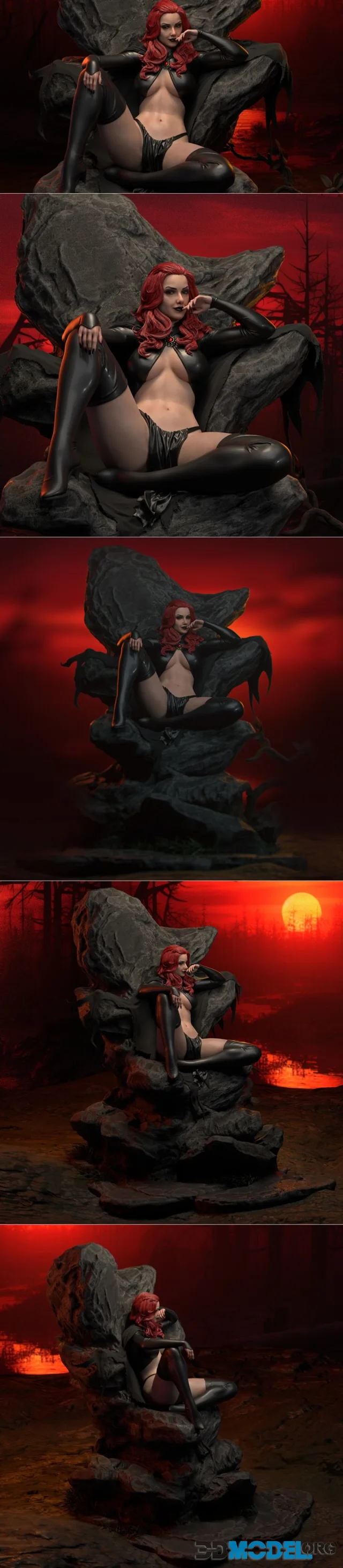 Ca 3d Studios - Madelyne Pryor – Printable