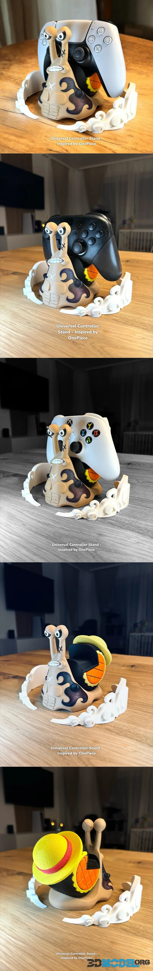 Universal Controller Stand - Inspired by Luffy from One Piece – Printable