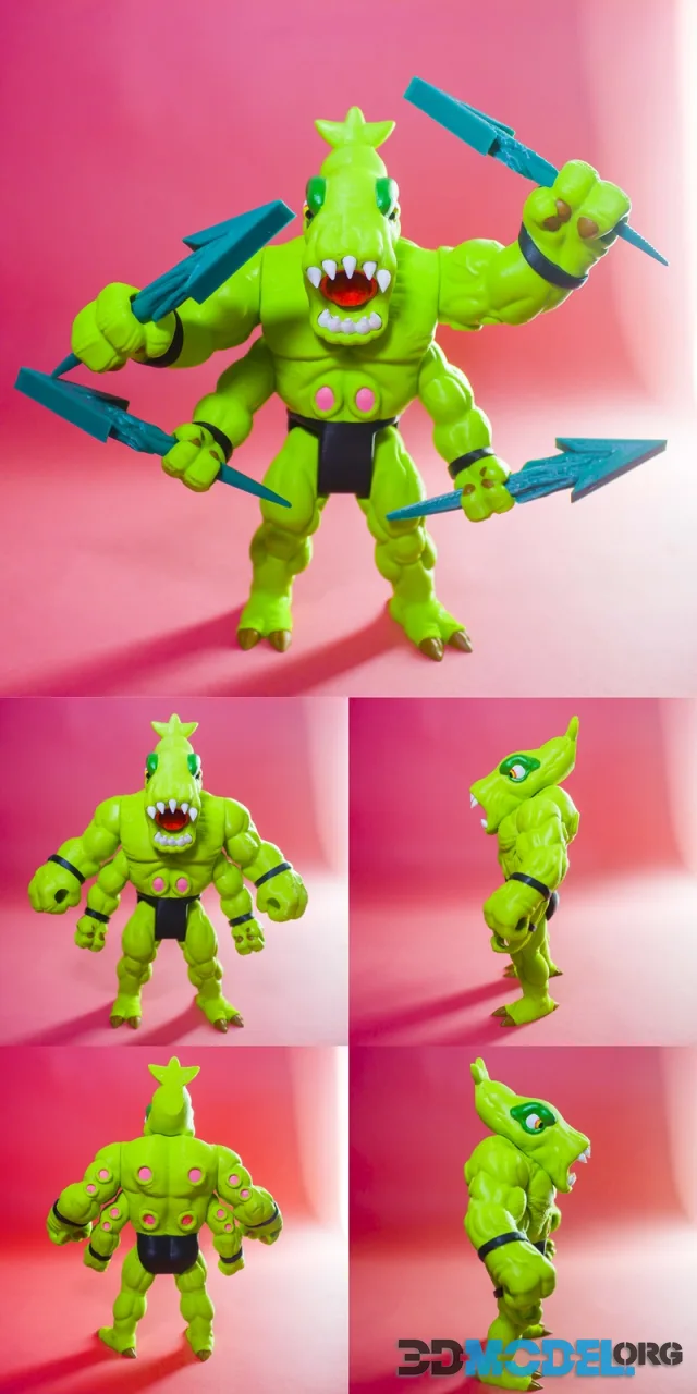 Street Sharks Killamari Assembly – Printable