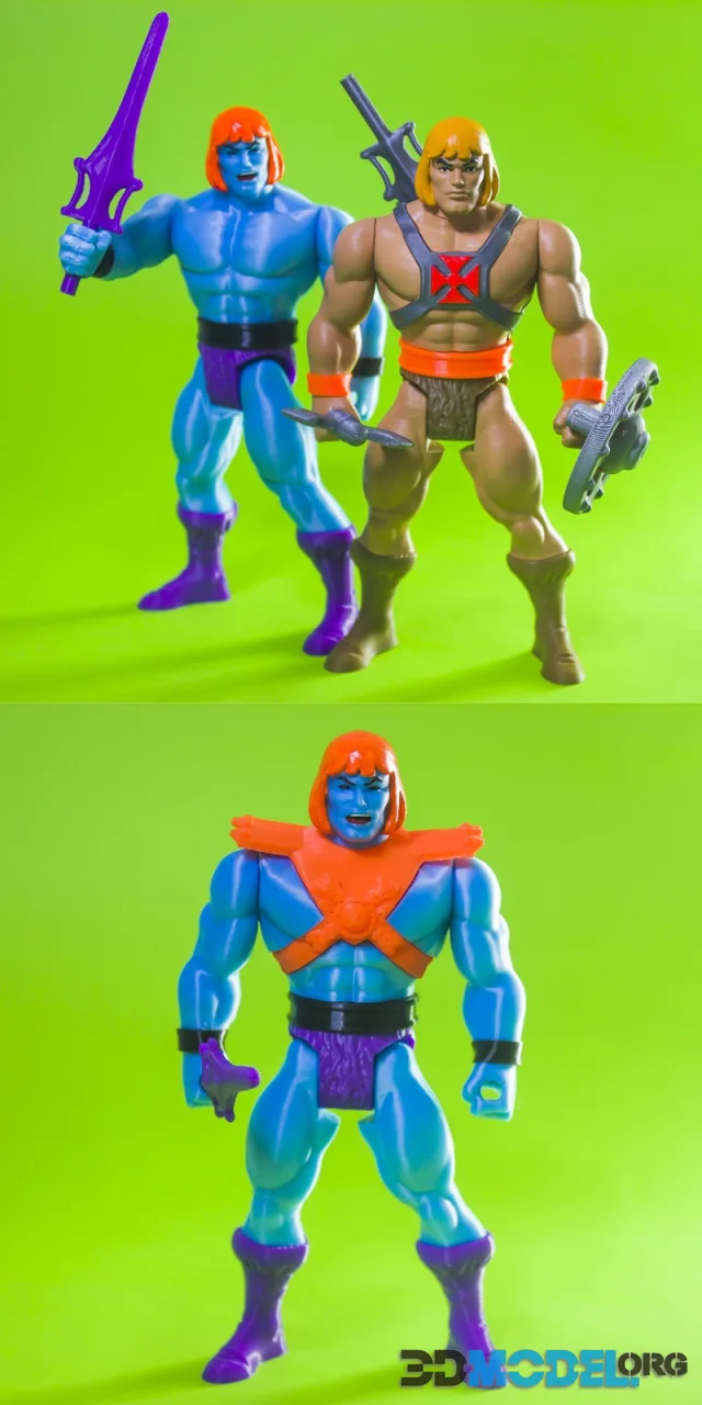 Filmation He-Man Assembly – Printable