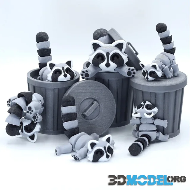 Racoon v3 – Printable