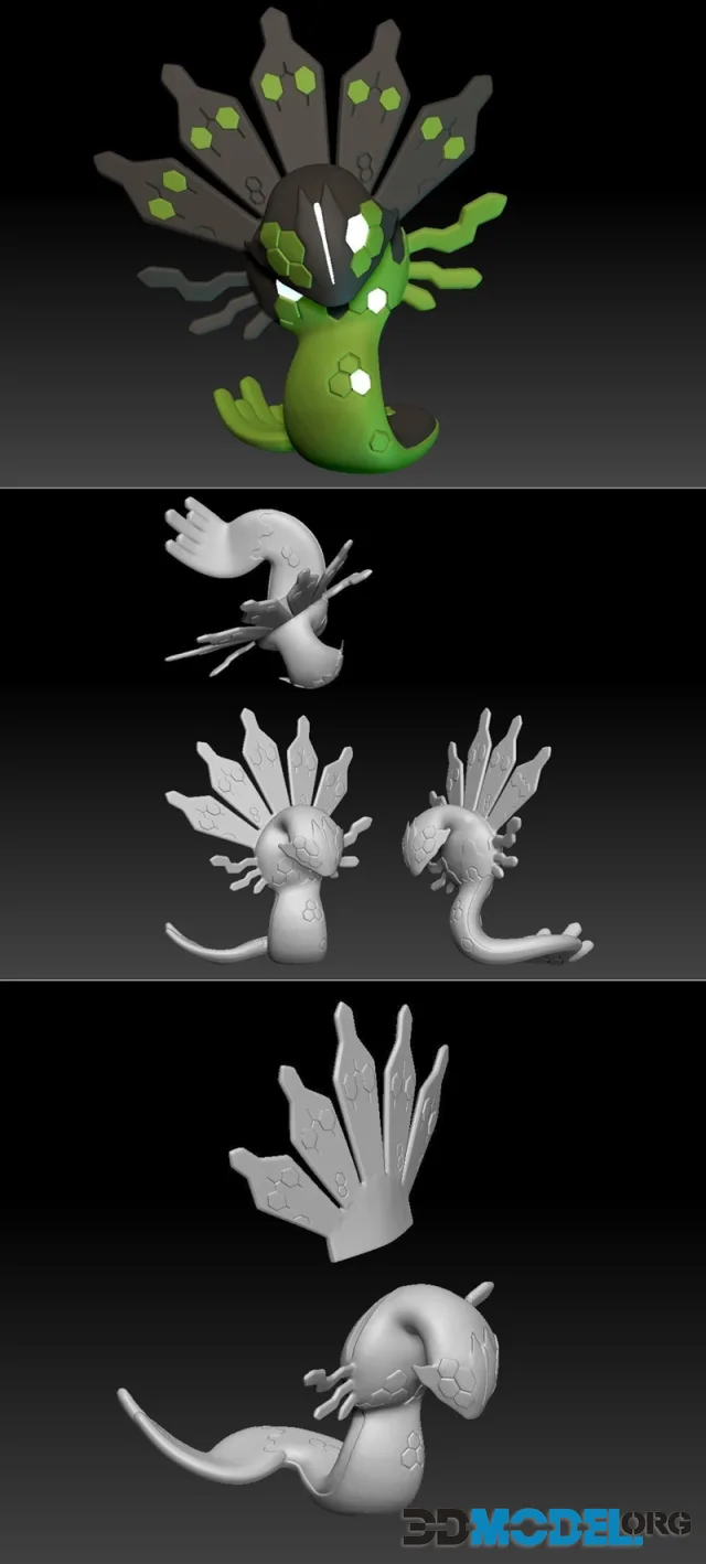Pokemon Zygarde 50 Percent – Printable