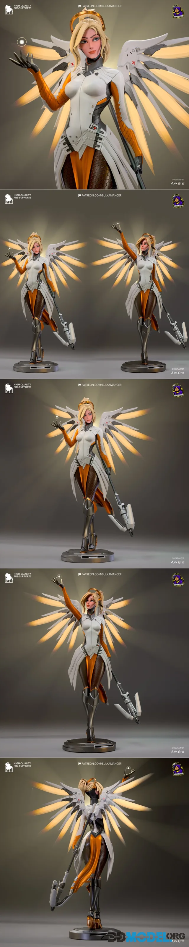 Bulkamancer Sculpts - Mercy – Printable