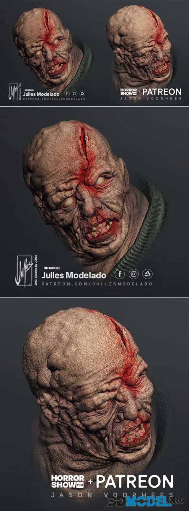 Julles Jason voorheas head – Printable