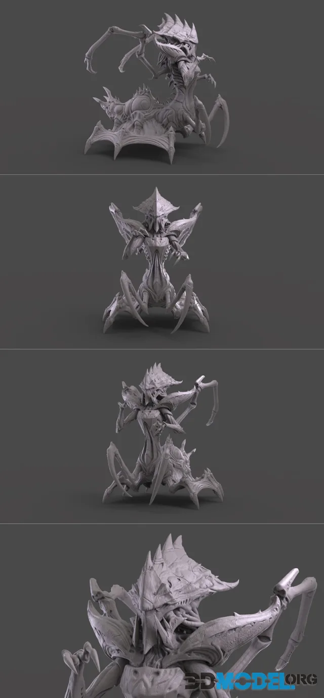 StarCraft2 Queen – Printable