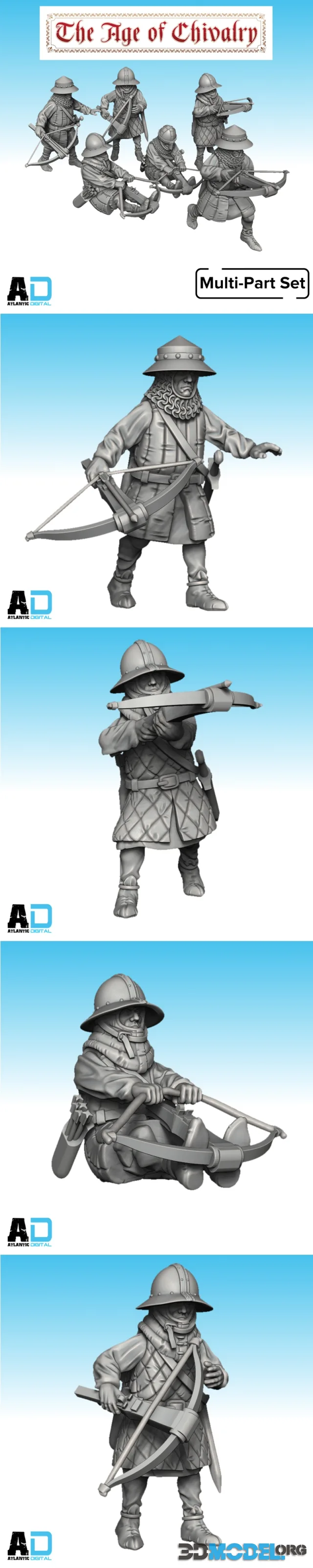 Genoese Crossbowmen (Early) – Printable