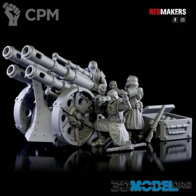 Death Division - Quattro Cannon – Printable