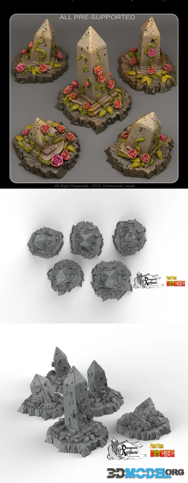 Enchanted Obelisks – Printable