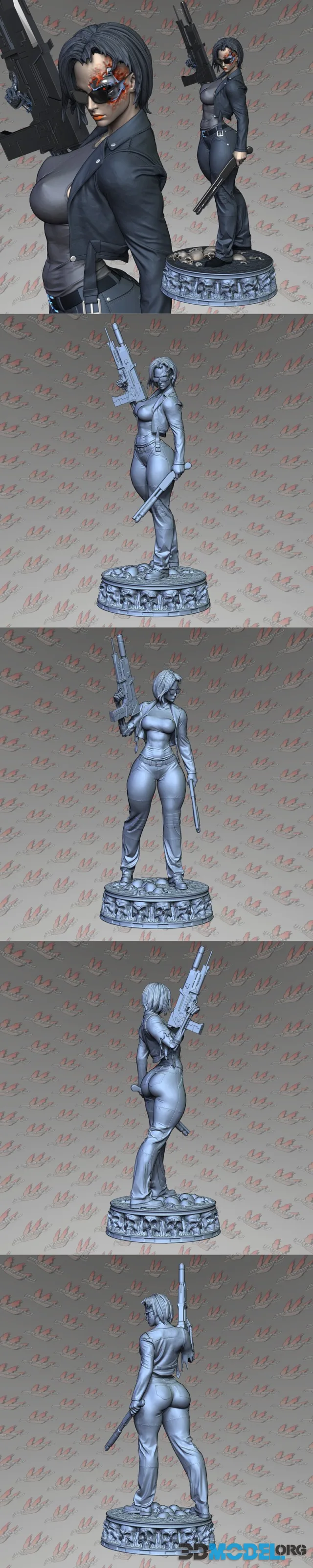 Prey Collection Studio - Terminator GIrl – Printable