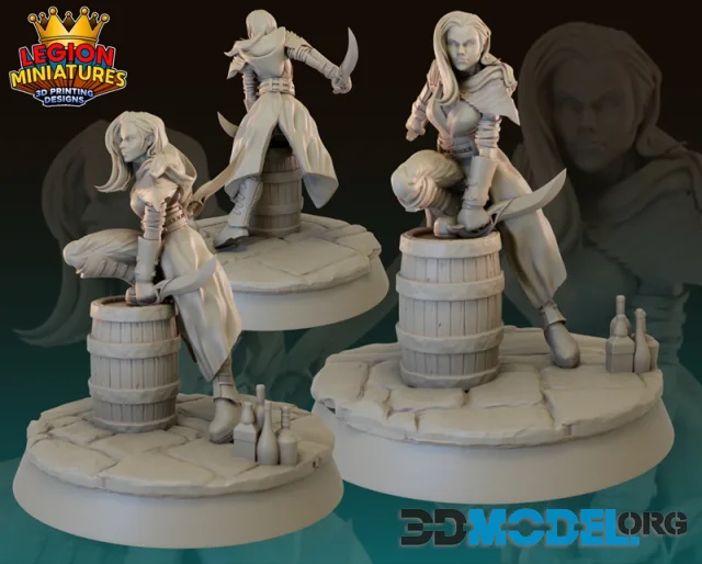 Rogue Black Widow – Printable