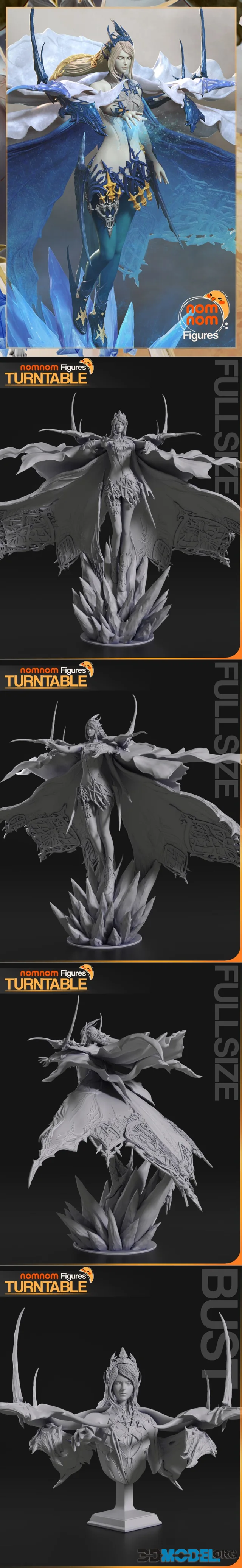 Nomnom Figures - Shiva - Final Fantasy XVI – Printable