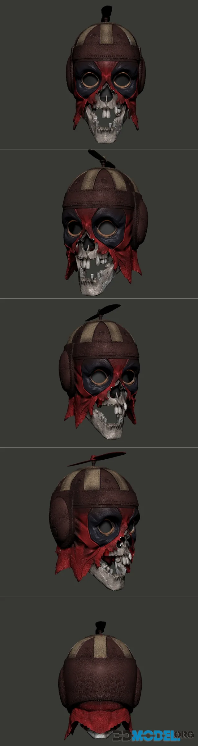 Headpool Deadpool Skull – Printable
