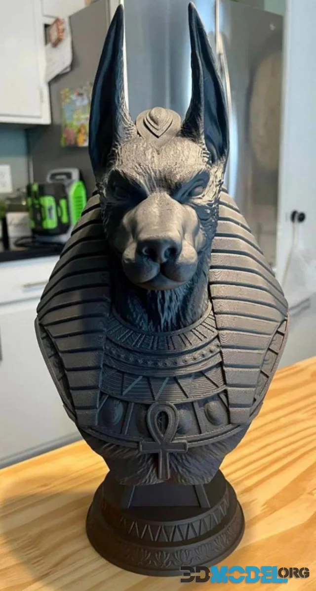 Anubis Bust – Printable