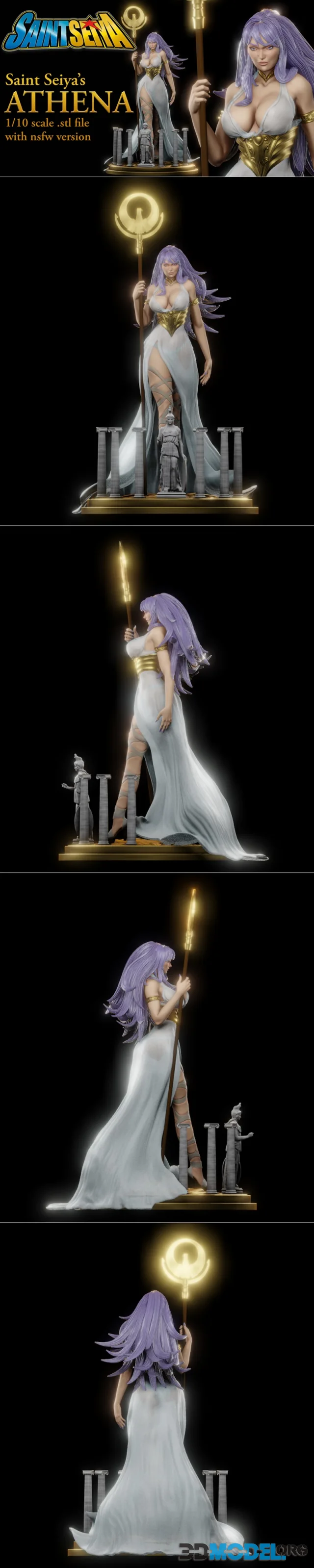 Saint Seiyas Athena – Printable