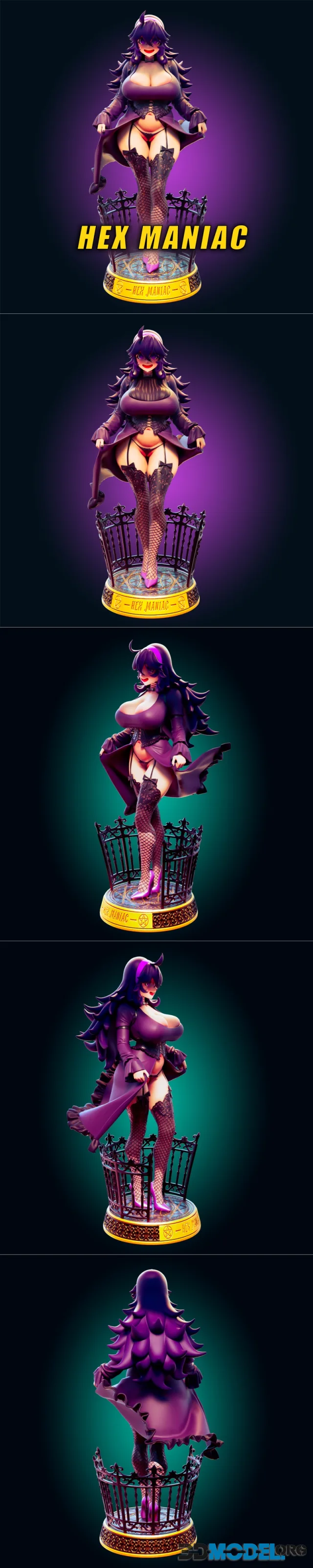 Officer Rhu - Hex Maniac – Printable