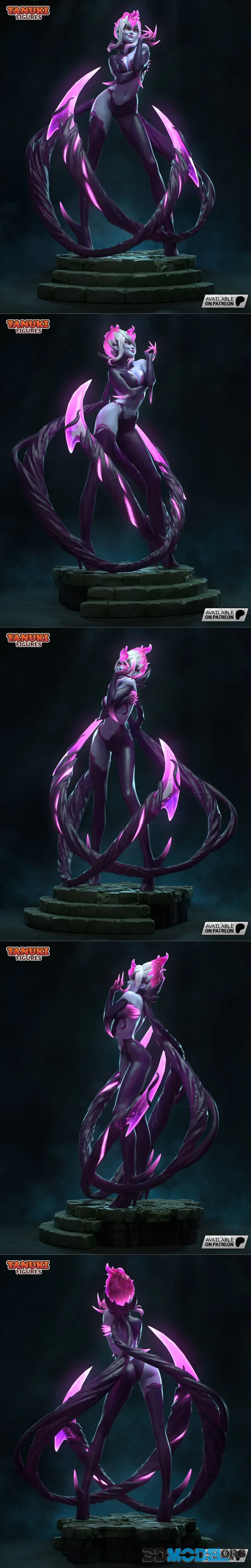 Tanuki Figures - Evelynn – Printable