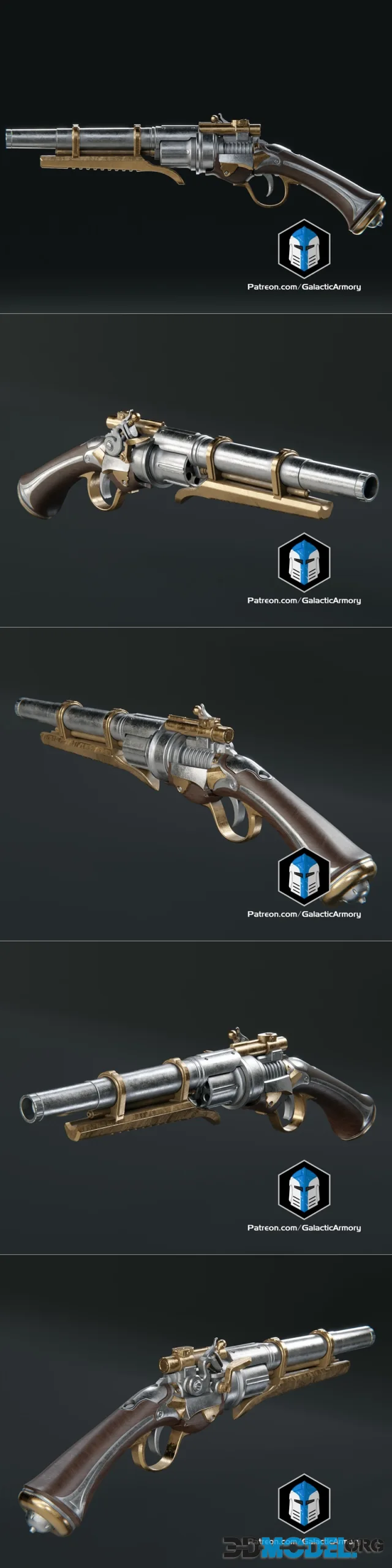 Flintlock Blaster V1 – Printable