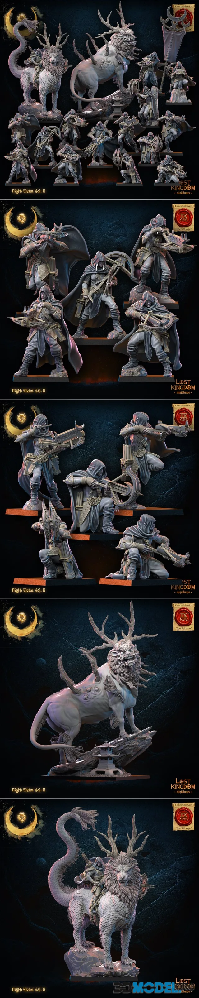 Lost Kingdom Miniatures October 2024 – Printable