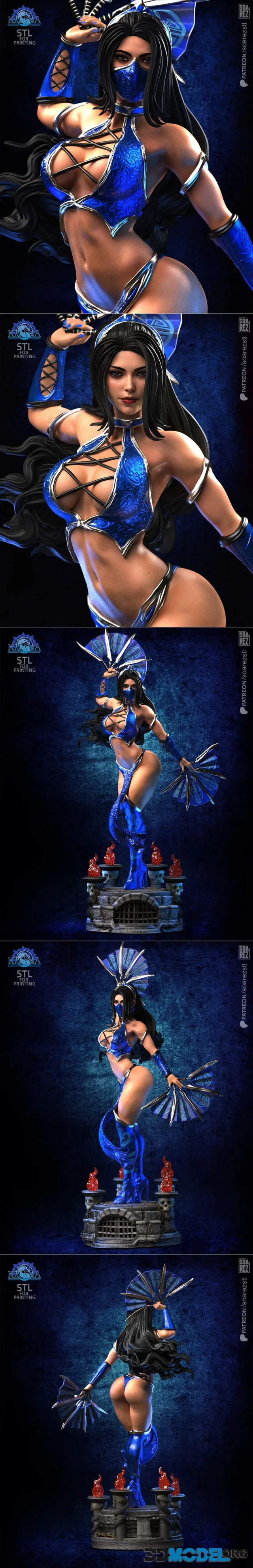 Kitana - Mortal Kombat – Printable