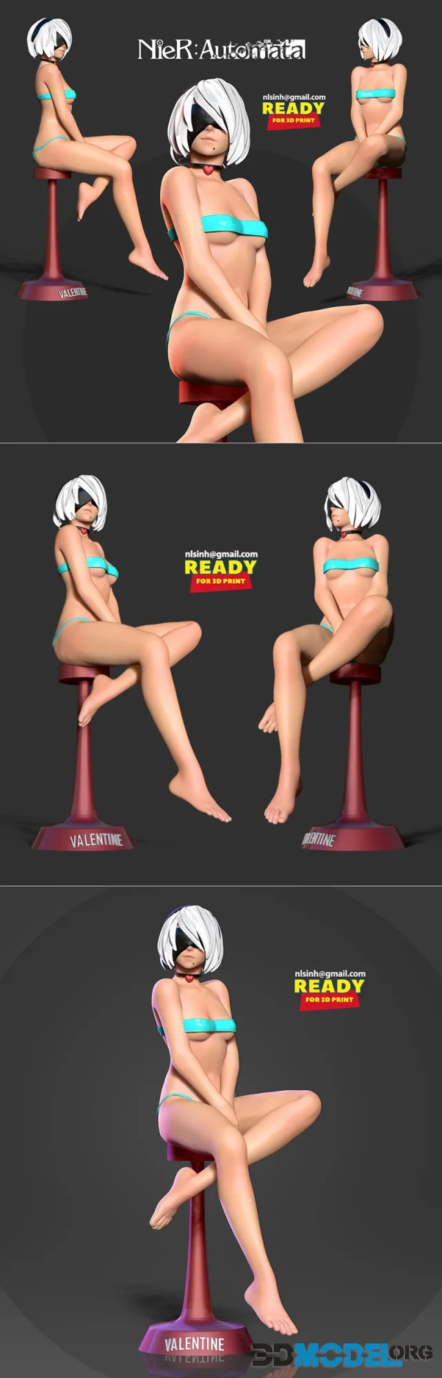 Relax Time With Nier Automata – Printable