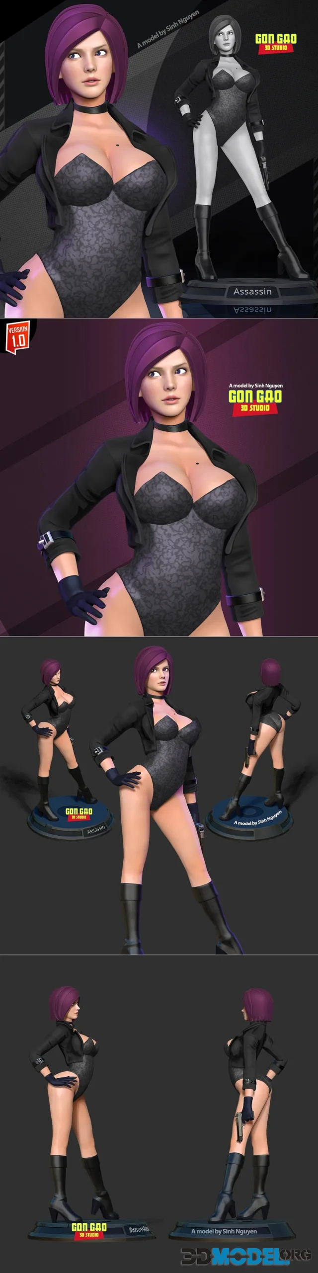 Black Assassin – Printable