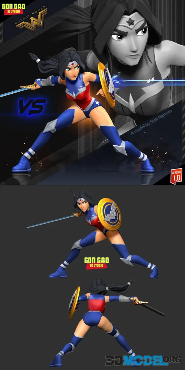 Wonder Woman – Printable