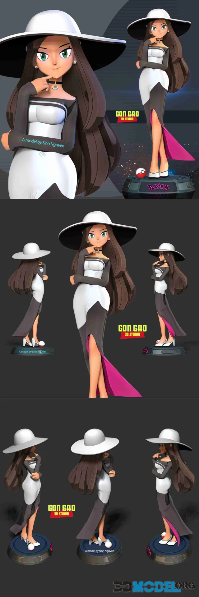 Beauty Pokemon Masters – Printable