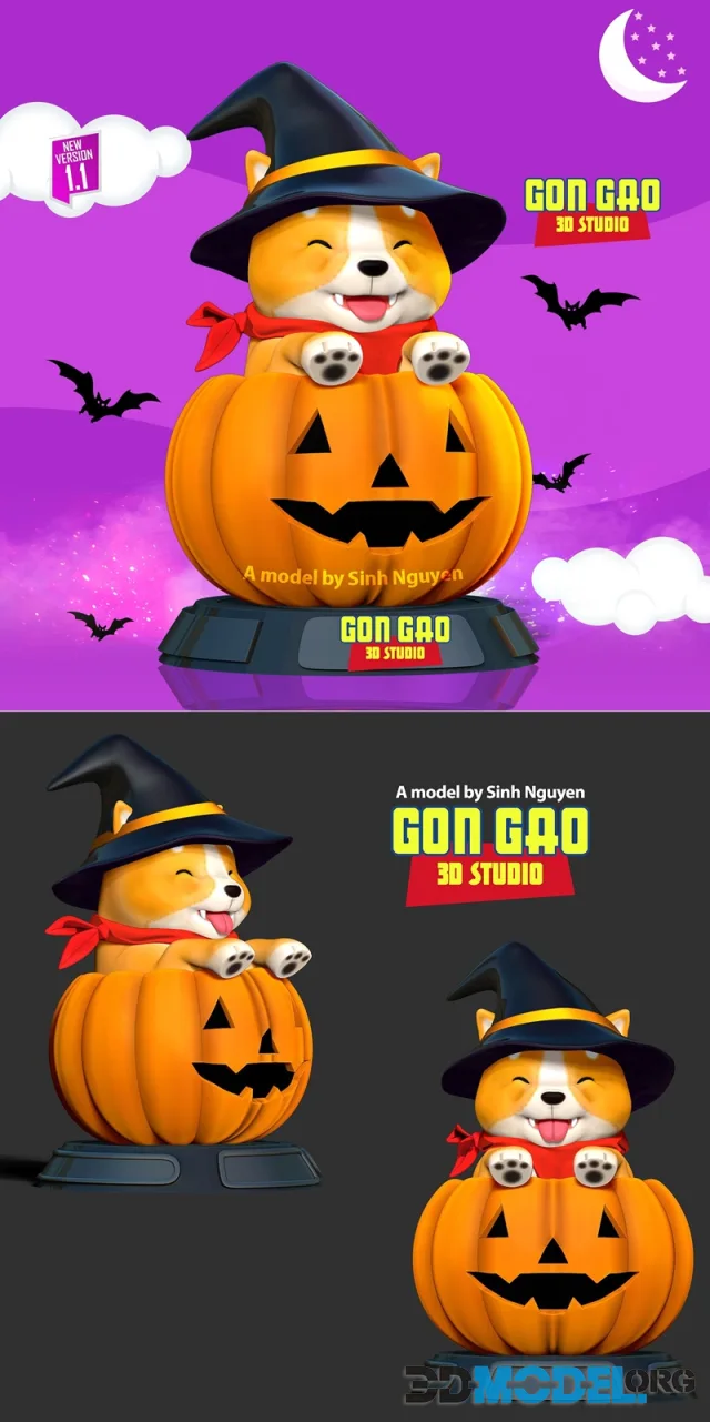 Shiba Halloween Season – Printable