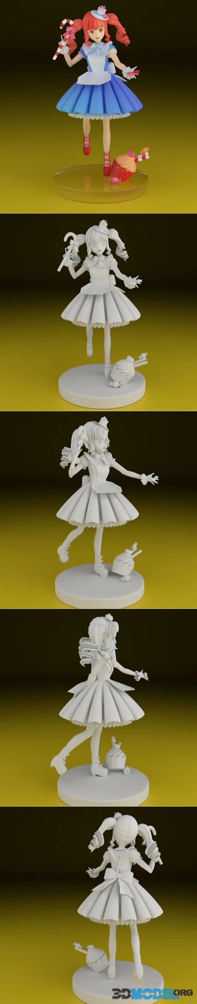 Anime Candy Girl – Printable