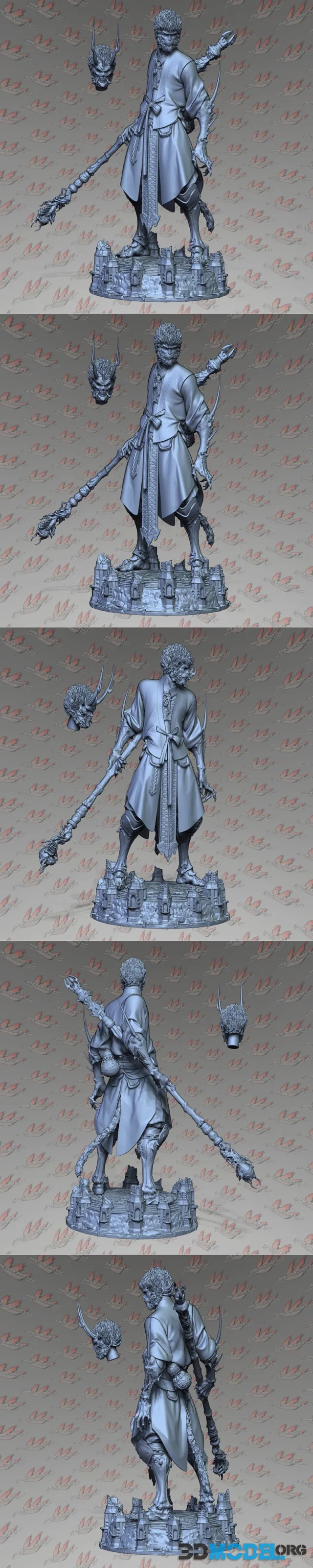 Prey Collection Studio - Sun Wukong - Yaksha armor – Printable