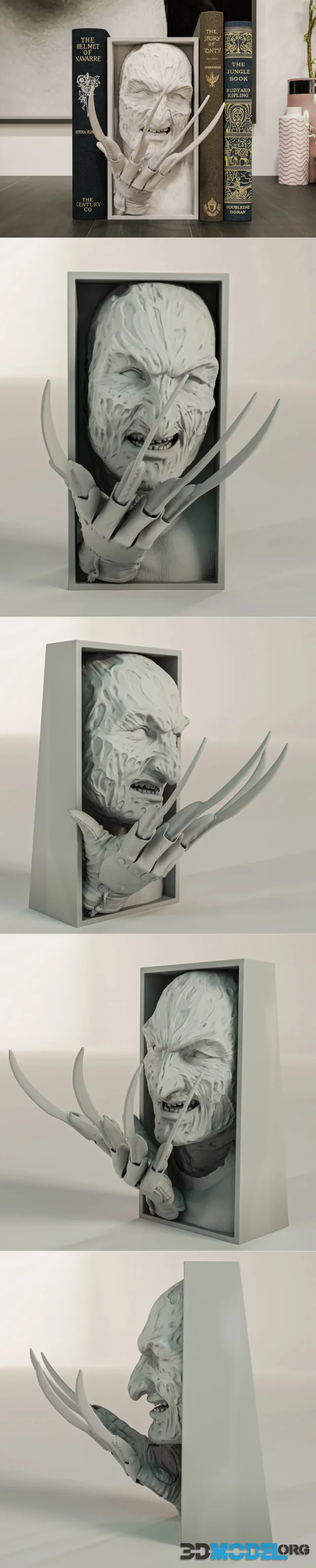 Freddy Krueger Book Nook – Printable