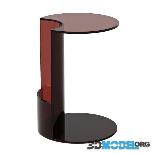 Ansel Acrylic Side Table