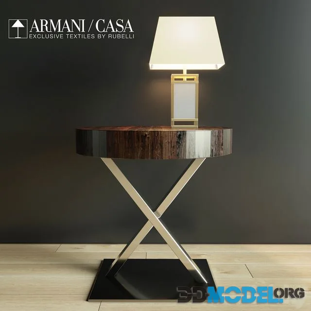 Bedside table Cimarosa Armani Casa