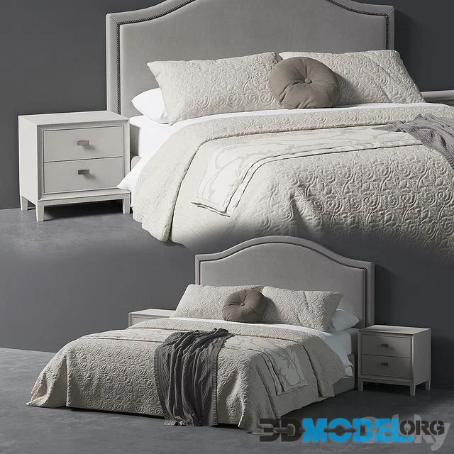 Beverly Queen Headboard Bed