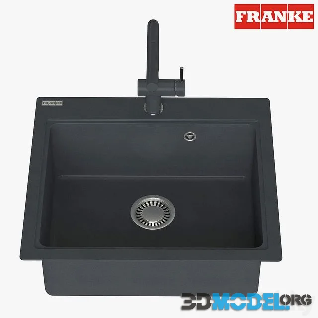 Franke Maris Sink MRG 610 58 Fragranite Onyx