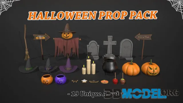 Halloween Prop Pack (PBR)