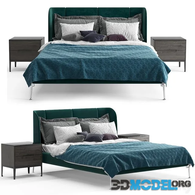 Ikea Tufjord Upholstered Bed