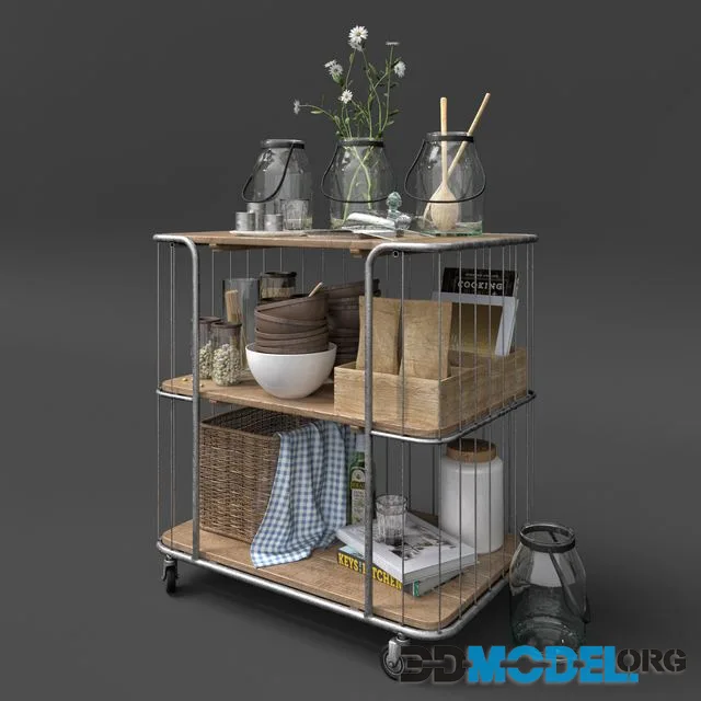 Kitchen trolley. Kitchen Set Stockholm