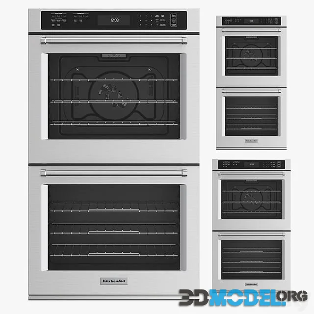 KitchenAid - Double Wall Ovens