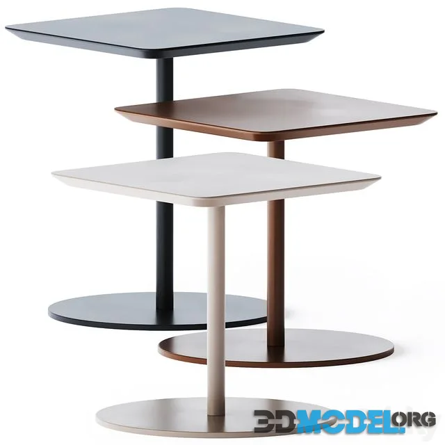 Metal Square Noa Coffee Tables by B&T Design
