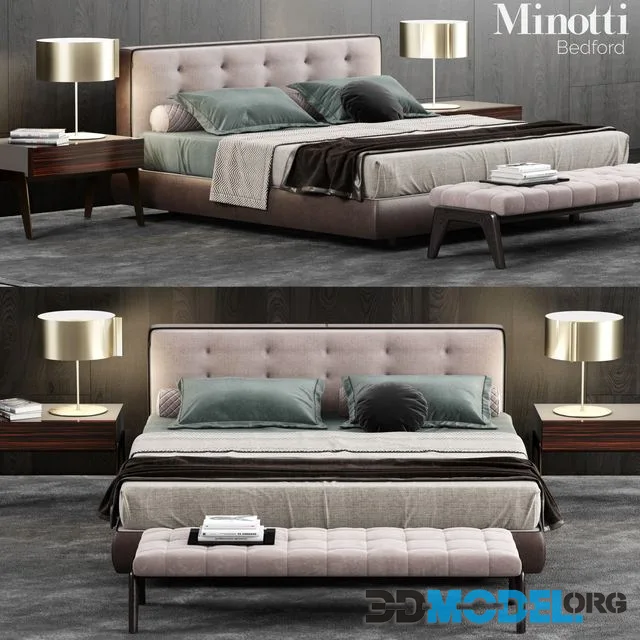 Minotti Bedford Bed