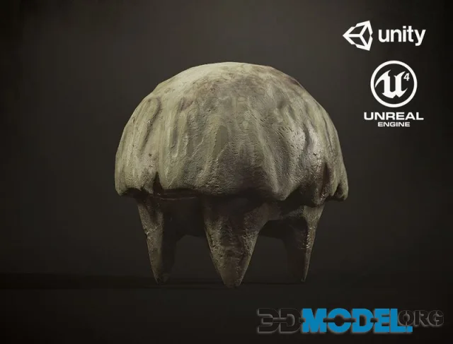 Mushroom Monster1 (PBR)