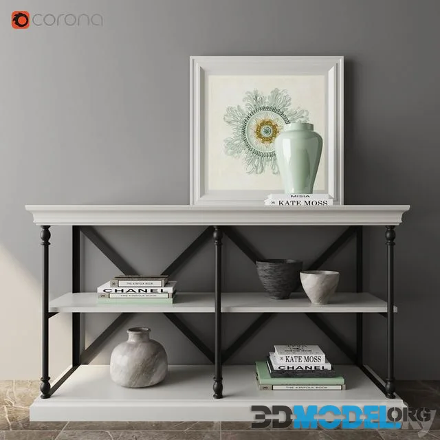Parisian Cornice, Console