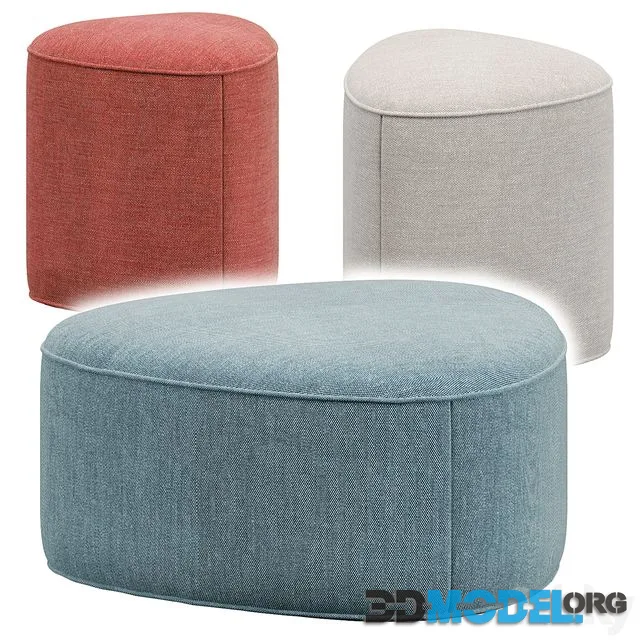 Pebble ottoman