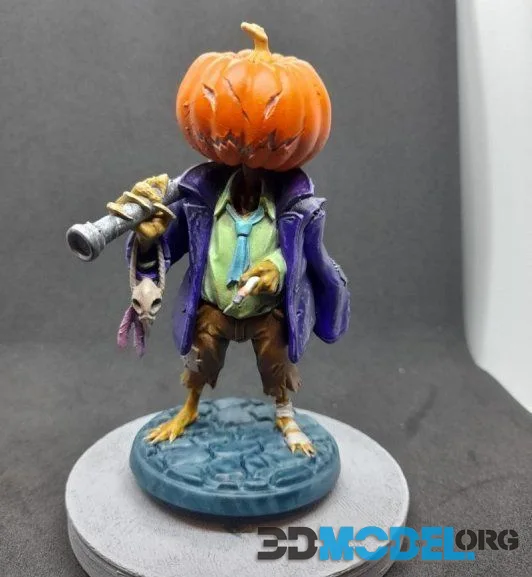 Pumpkin Scarecrow