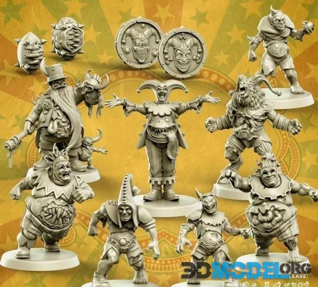 Punga Miniatures – Plague Carnival part 1-3