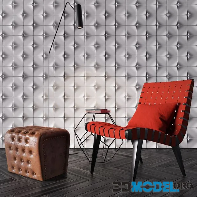 Risom chair set