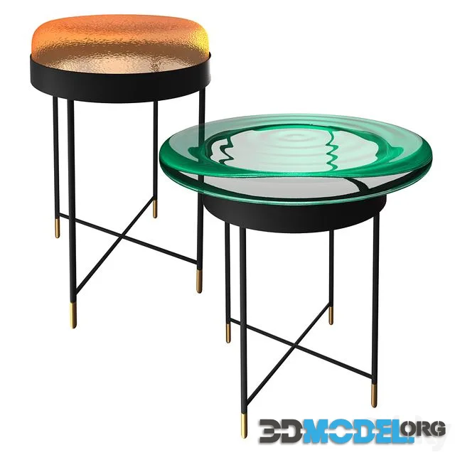Roche Bobois Bilboquet Pedestal Table