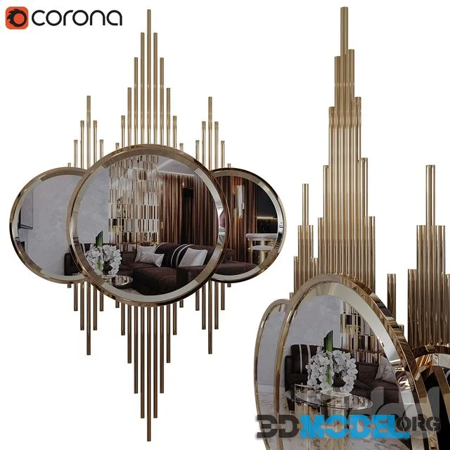 Streamline mirror