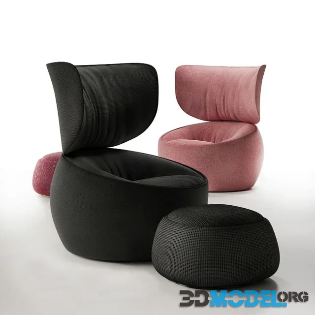 The Hana Armchair Wingback